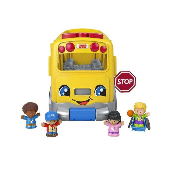 Autobus Escolar Grande Little People Gtl68 Mattel 2