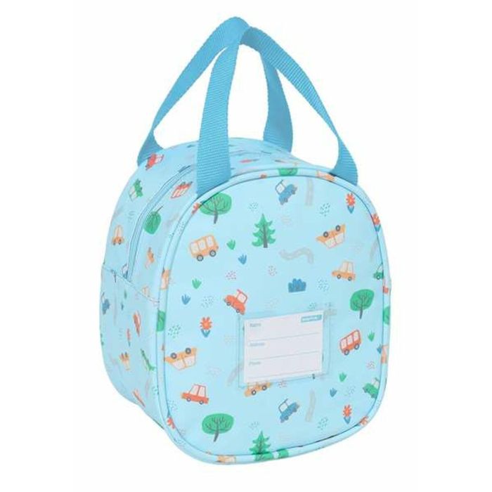 Neceser Infantil Safta Azul 19 x 22 x 14 cm Coches 2