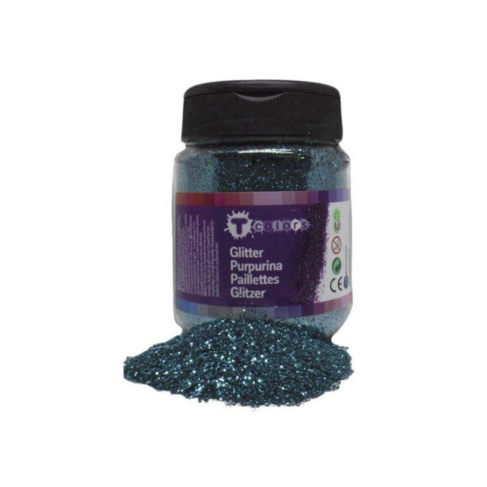 Purpurina Tcolors Bote 130 Ml Azul