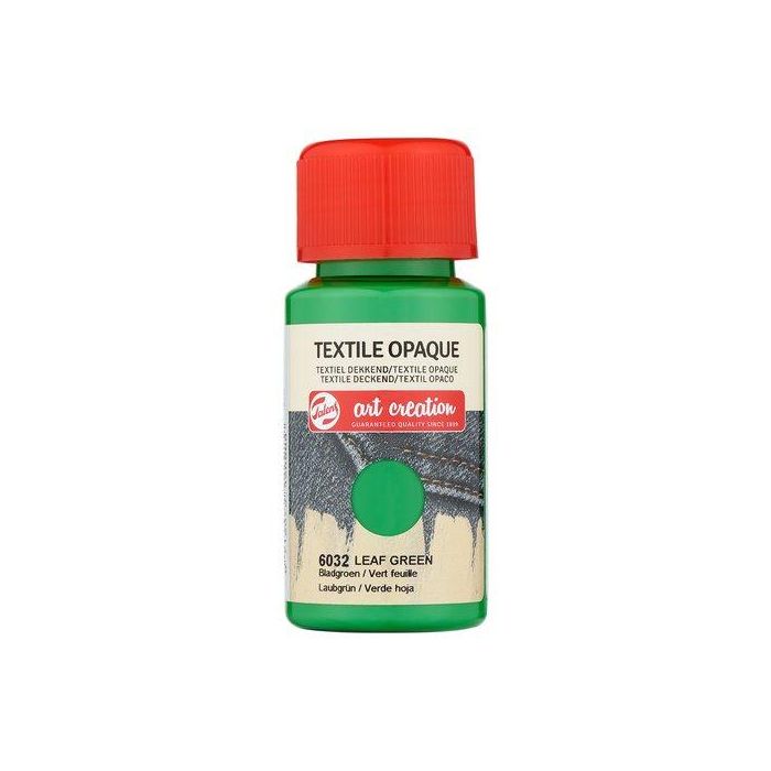 Pintura Para Tela Talens Art Creation Opaca 50 Ml (Bote) Verde Hoja