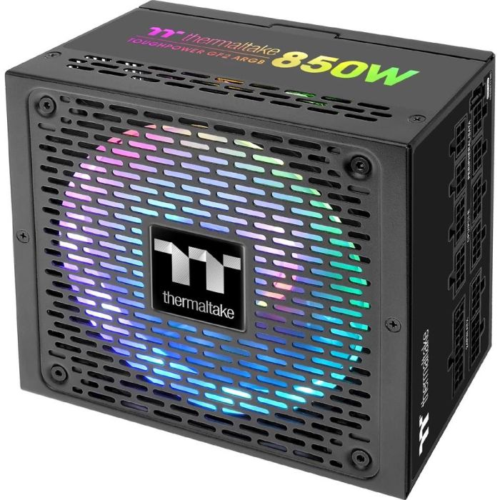 Thermaltake Toughpower GF2 ARGB 850W Fuente Alimentación PC Modular 80 PLUS Gold Iluminación RGB 1 Thermaltake Toughpower GF2 ARGB 850W Fuente Alimentación PC Modular 80 PLUS Gold Iluminación RGB 1