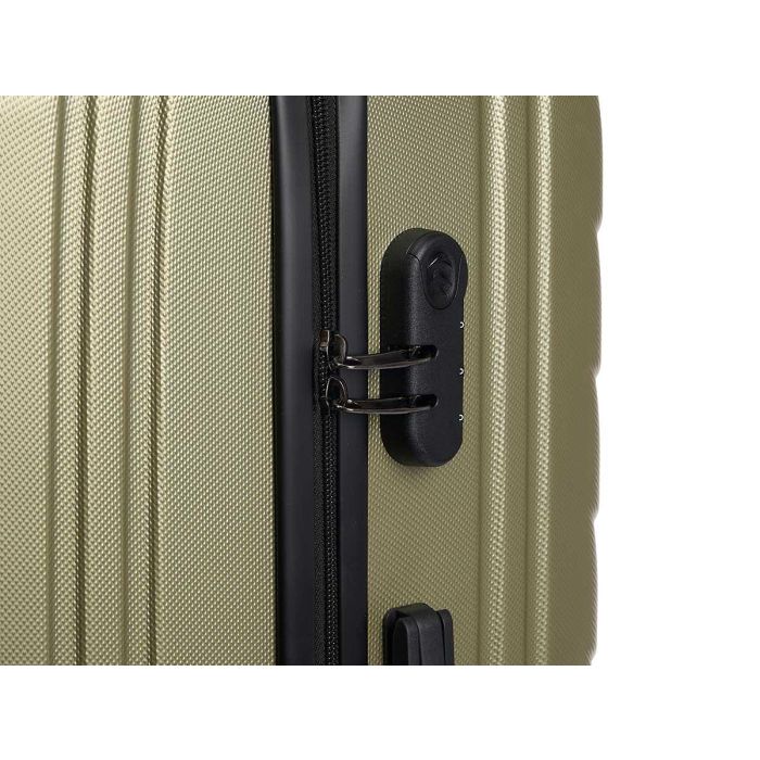 Set 3 Maletas ABS Verde Arte Regal - 49x74.5x28 cm, 67x45x26 cm, 57x38x23 cm 3