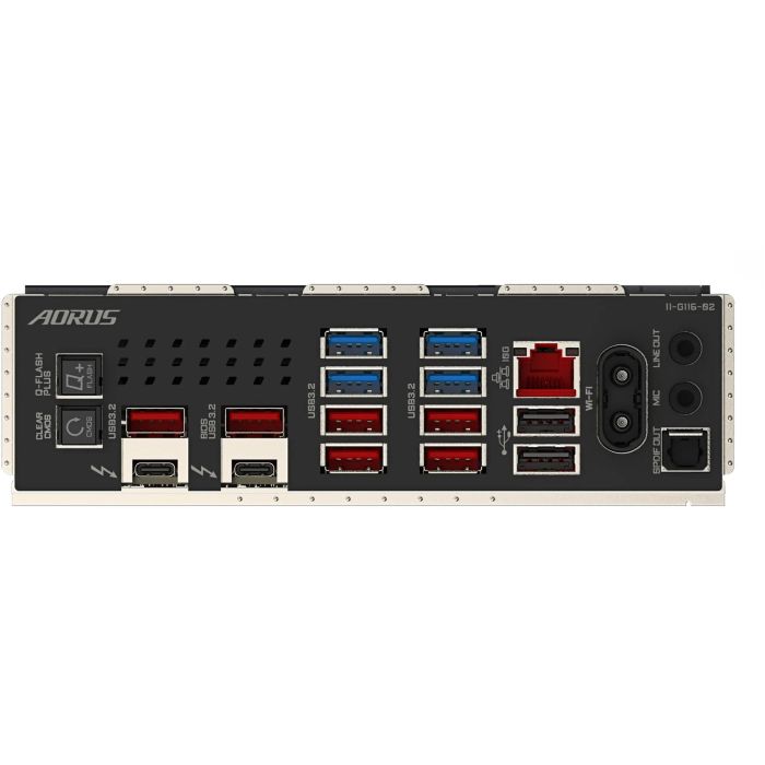 GIGABYTE Placa Base Z890 AORUS MASTER Intel Z890 DDR5 9500MHz Wi-Fi 7 10GbE Thunderbolt 4 ATX para PC 4