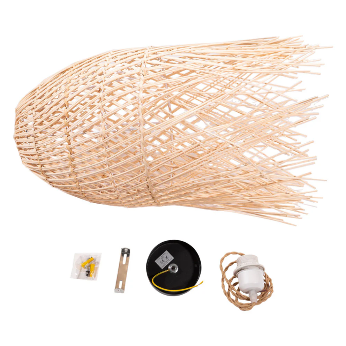 Dzerzhinsk Lámpara Colgante SKD-P80010 con Diseño Único y Elegante, Acabados de Calidad, Cable Ajustable, Apta para Bombilla E27 6