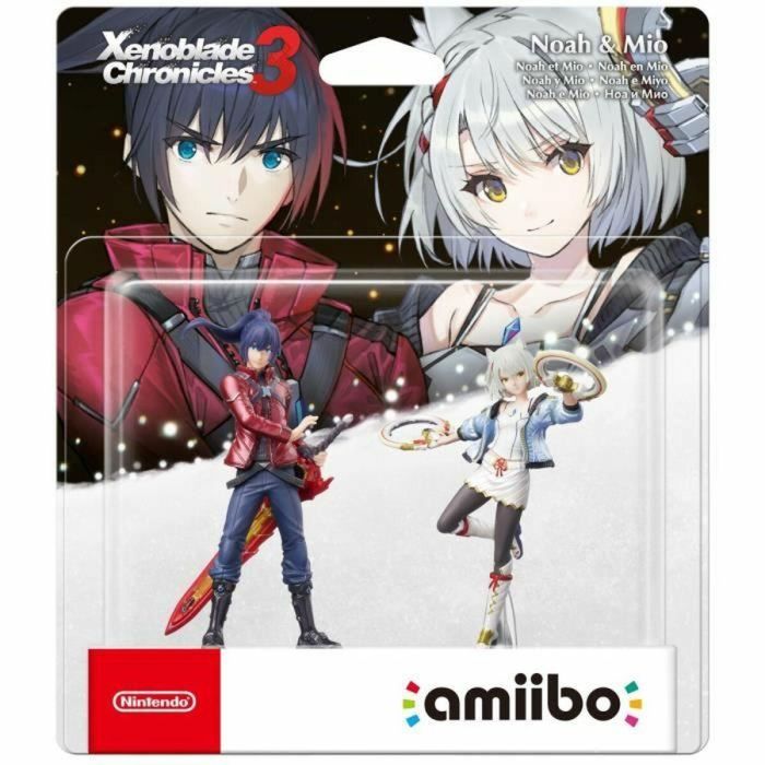 Figura Amiibo - Noé y Mio | Colección Xenoblade Chronicles Figura Amiibo - Noé y Mio | Colección Xenoblade Chronicles