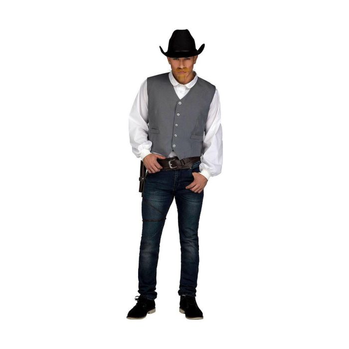 Disfraz chaleco gris vaquero ml (chaleco)