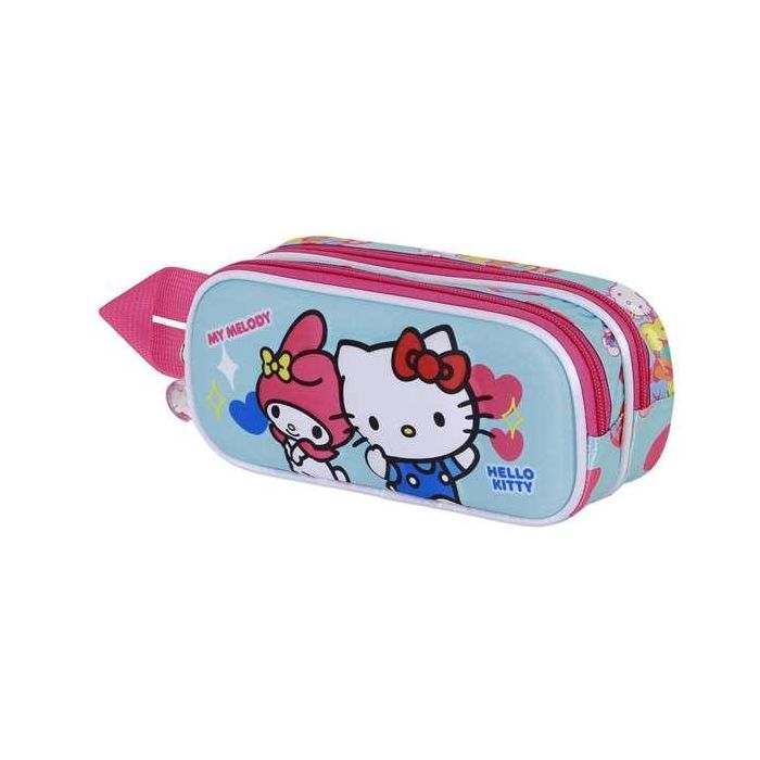 Karactermania Estuche Portatodo Doble 3D Hello Kitty Friendship Azul 22 x8 x9,5 cm 1 Karactermania Estuche Portatodo Doble 3D Hello Kitty Friendship Azul 22 x8 x9,5 cm 1