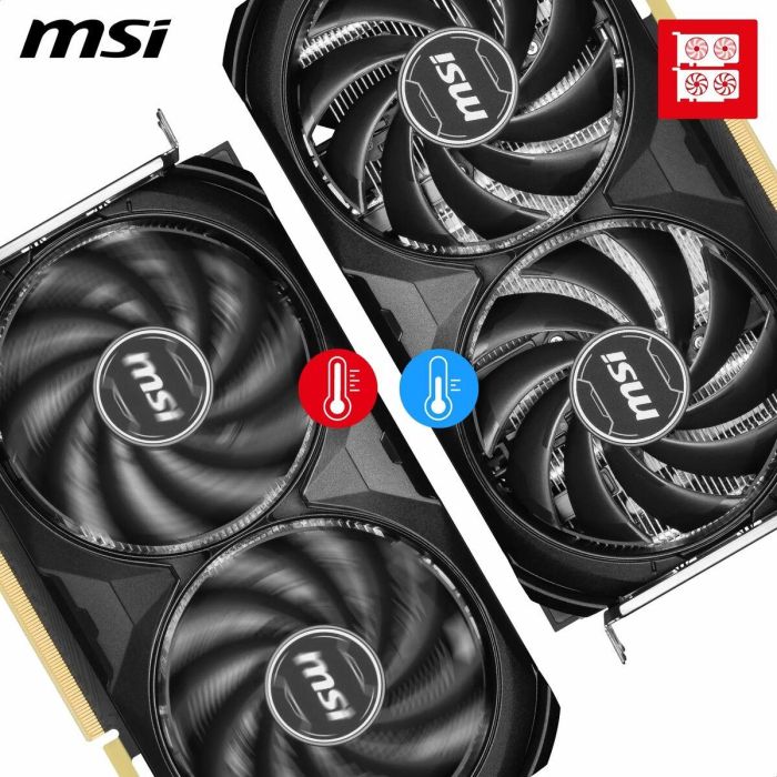 Tarjeta Gráfica MSI 8 GB GDDR6 Nvidia Geforce RTX 4060 5