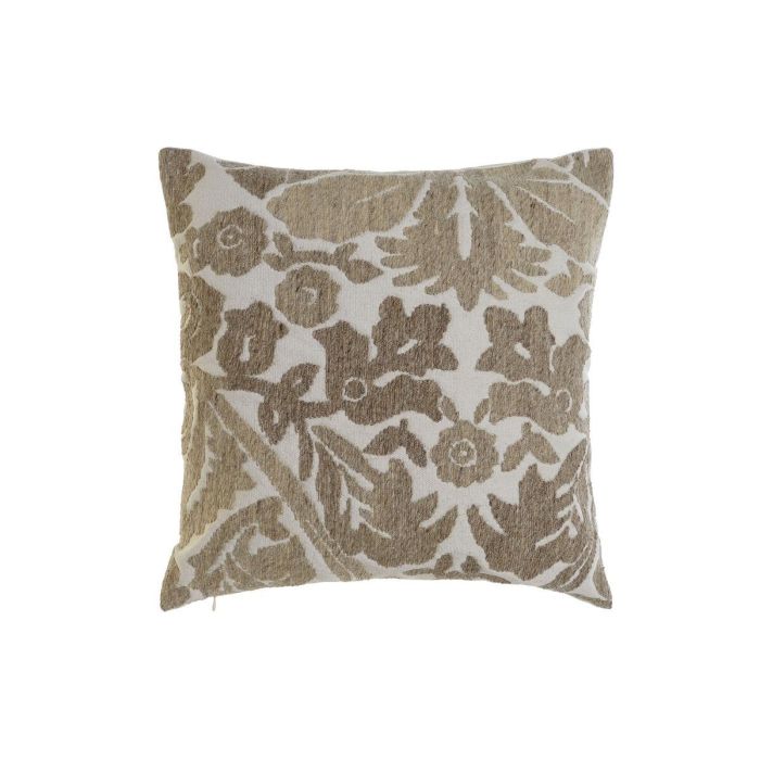 Cojín Home ESPRIT Marrón Beige 45 x 15 x 45 cm 0 Cojín Home ESPRIT Marrón Beige 45 x 15 x 45 cm 0