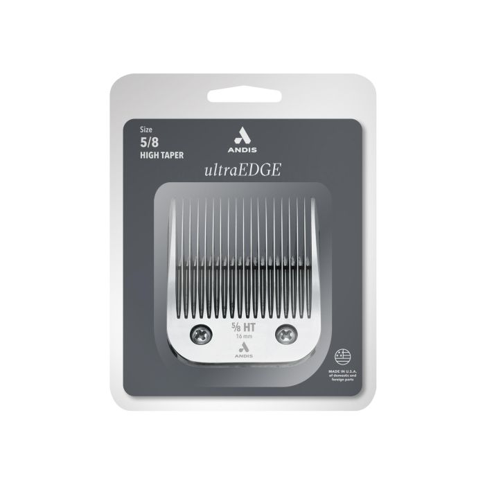 Andis S-5-8HT Cuchilla Acero para Corte de 16 mm de Larga Duración y Acabado Cromado 1