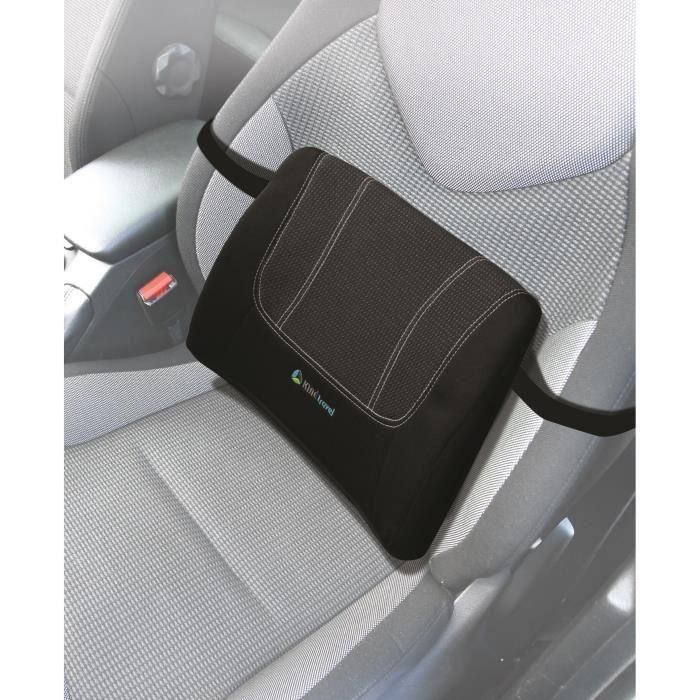Kine Travel Cojín Lumbar Ergonómico para Espalda Baja, Aprobado por Fisioterapeuta, Reduce Dolor, con Sujeción Elástica, 36x27x6 cm 1 Kine Travel Cojín Lumbar Ergonómico para Espalda Baja, Aprobado por Fisioterapeuta, Reduce Dolor, con Sujeción Elástica, 36x27x6 cm 1