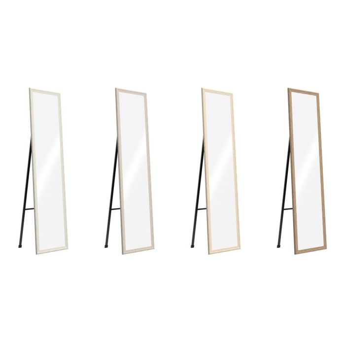 Espejo Vestidor Home ESPRIT Marrón Beige Gris Cristal Poliestireno 35,5 x 40 x 156 cm (4 Unidades) 0 Espejo Vestidor Home ESPRIT Marrón Beige Gris Cristal Poliestireno 35,5 x 40 x 156 cm (4 Unidades) 0