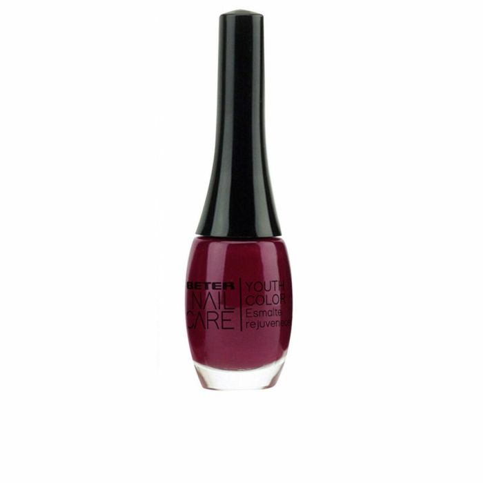 Beter #036 Esmalte de Uñas NAIL CARE YOUTH COLOR Rejuvenecedor con Vitamina C, Ácido Hialurónico y Filtro UV Royal Red 11 ml