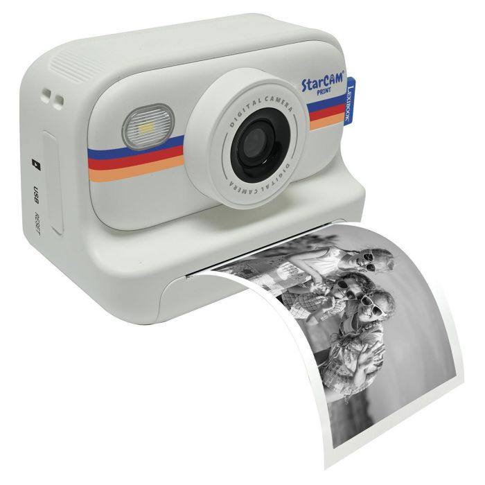 Lexibook StarCam Print DJ165 Cámara Instantánea para Niños con Impresión HD, Incluye Pegatinas y Rotuladores, +5 Años 1