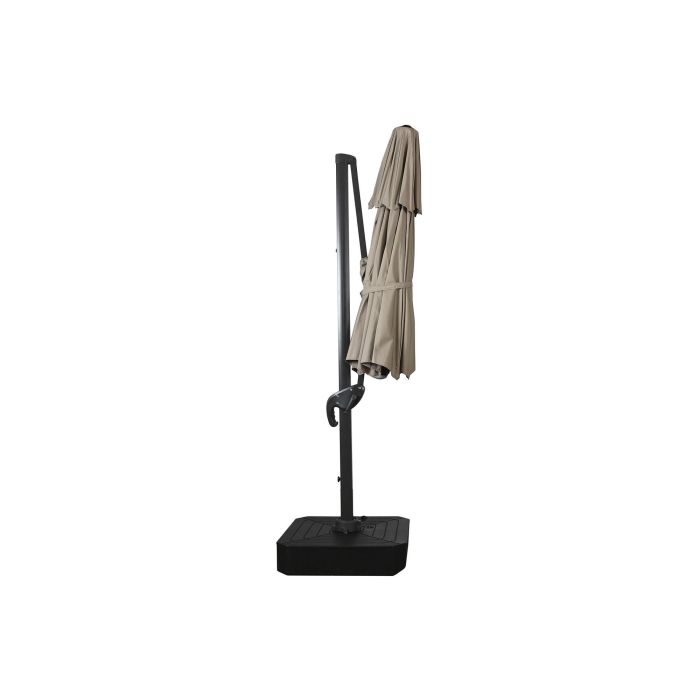Parasol Terraza Y Jardin DKD Home Decor Marron Claro Gris Oscuro 350 x 280 x 290 cm 7 Parasol Terraza Y Jardin DKD Home Decor Marron Claro Gris Oscuro 350 x 280 x 290 cm 7