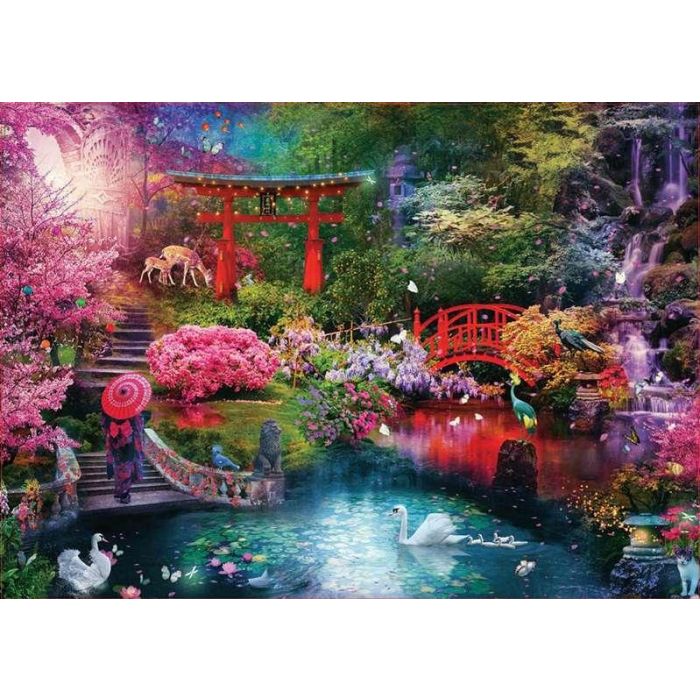 Puzzle jardín japonés 3000 piezas. 1 Puzzle jardín japonés 3000 piezas. 1