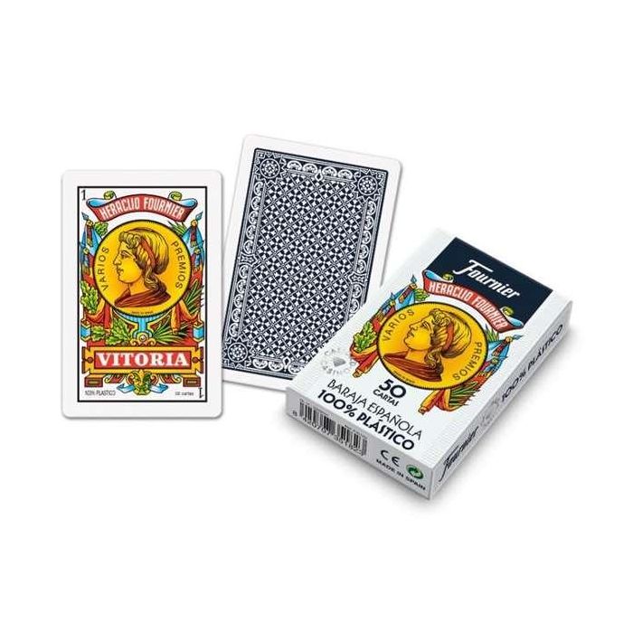 Baraja Fournier Española 100% Plastico 50 Cartas 3 Baraja Fournier Española 100% Plastico 50 Cartas 3