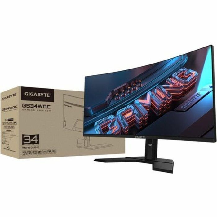 Monitor Gigabyte GS34WQC 34" Wide Quad HD 2 Monitor Gigabyte GS34WQC 34" Wide Quad HD 2