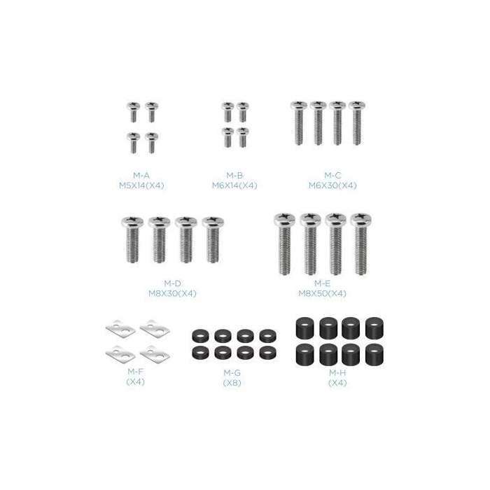 Tooq Soporte Pared Fijo Inclinable LP42130T-B para TV de 60-100" hasta 130kg Negro 3