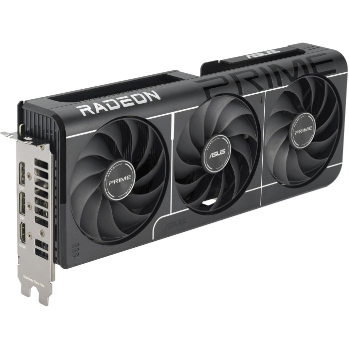 Asus 90YV0LF1-M0NA00 Tarjeta Gráfica Prime Radeon RX 9060 XT OC 16GB GDDR6 Triple Ventilador 0dB Diseño Compacto PCIe 5.0 1