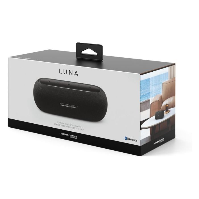 Harman-Kardon Luna Altavoz Portátil Estéreo Negro Inalámbrico Bluetooth 5.3 25W RMS 8