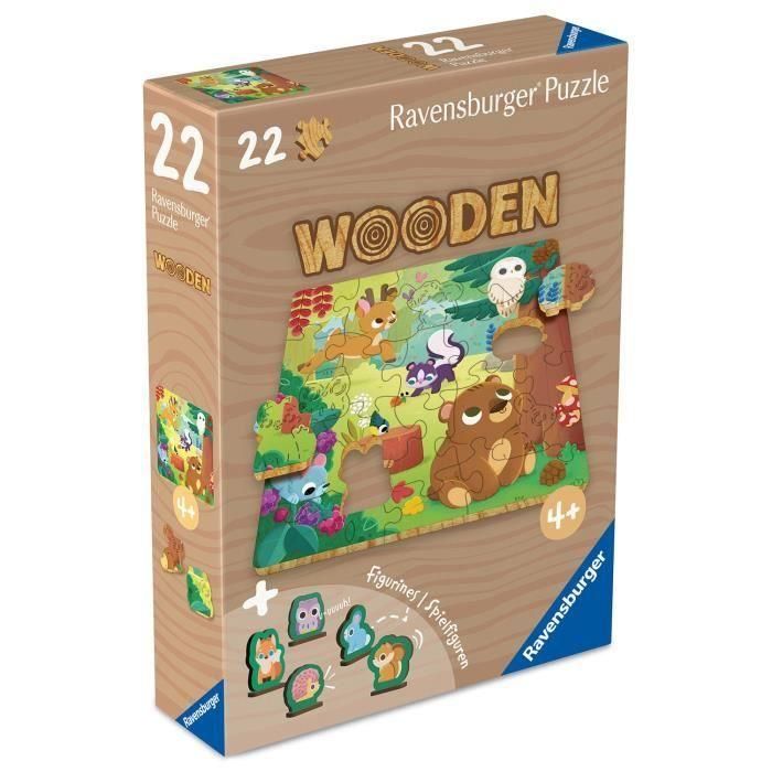 Puzzle Ravensburger Wooden 22 Piezas 1