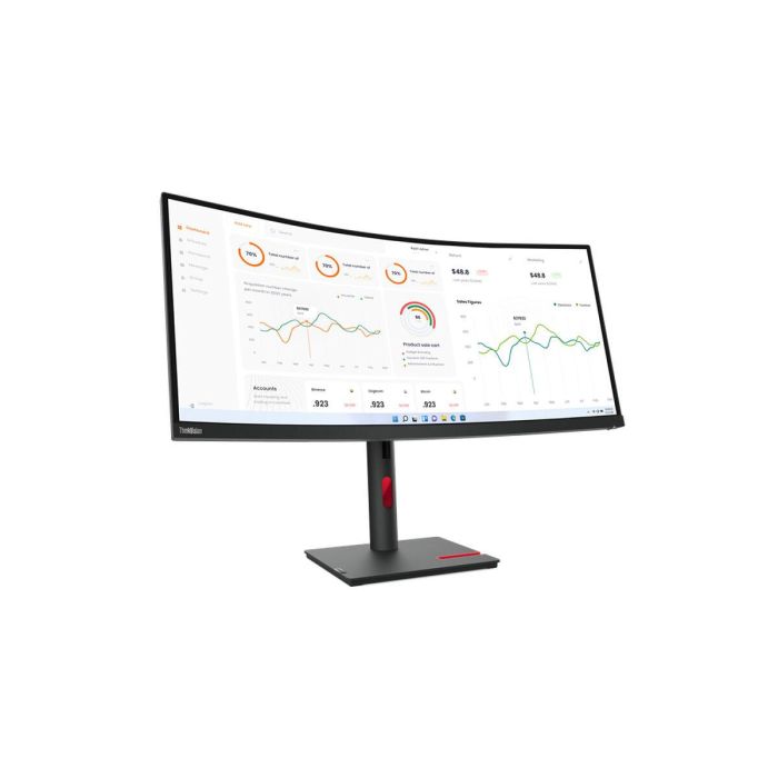 Monitor Lenovo ThinkVision T34W-30 34" 60 Hz 50-60 Hz Wide Quad HD 2