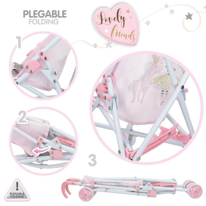 Silla para Muñecas Colorbaby Adventure 28 x 56 x 42 cm 12 Unidades 3 Silla para Muñecas Colorbaby Adventure 28 x 56 x 42 cm 12 Unidades 3