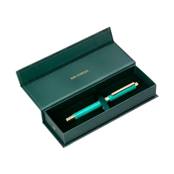 Belius Roller Wild West Verde Dorado Tinta Negra Caja de Diseño 5