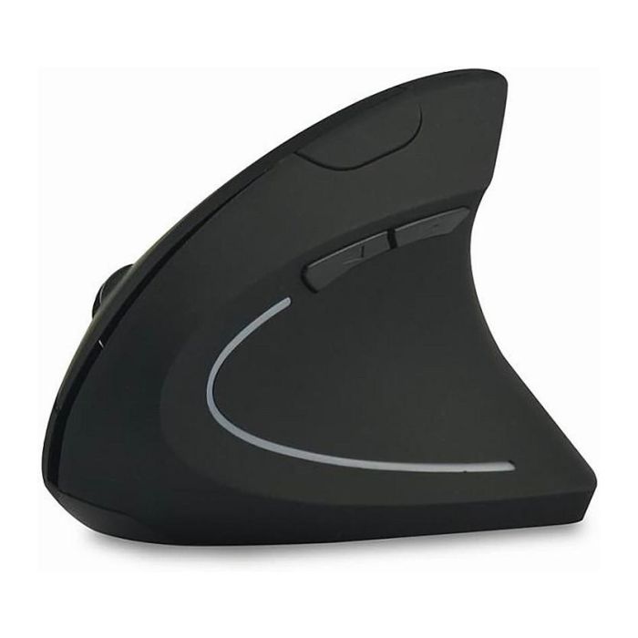 Acer Ratón Vertical Inalámbrico Óptico EXPBG.009 Negro, Diseño Ergonómico Mano Derecha, 1600 DPI, 6 Botones, RF 2.4 GHz 1