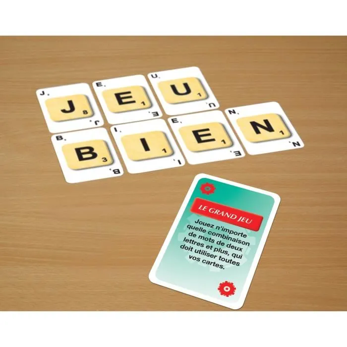 Megableu Cartas Scrabble MEG5060058550761 - 3 juegos en 1 - Idioma francés 2 Megableu Cartas Scrabble MEG5060058550761 - 3 juegos en 1 - Idioma francés 2