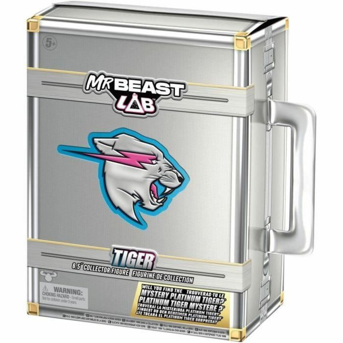 Figura de coleccionista - MOOSE TOYS - Mr. Beast Lab Tiger - 8,8 cm, Colección 1 Figura de coleccionista - MOOSE TOYS - Mr. Beast Lab Tiger - 8,8 cm, Colección 1