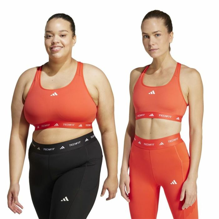 Sujetador Deportivo Adidas Techfit Medium XS 2 Sujetador Deportivo Adidas Techfit Medium XS 2