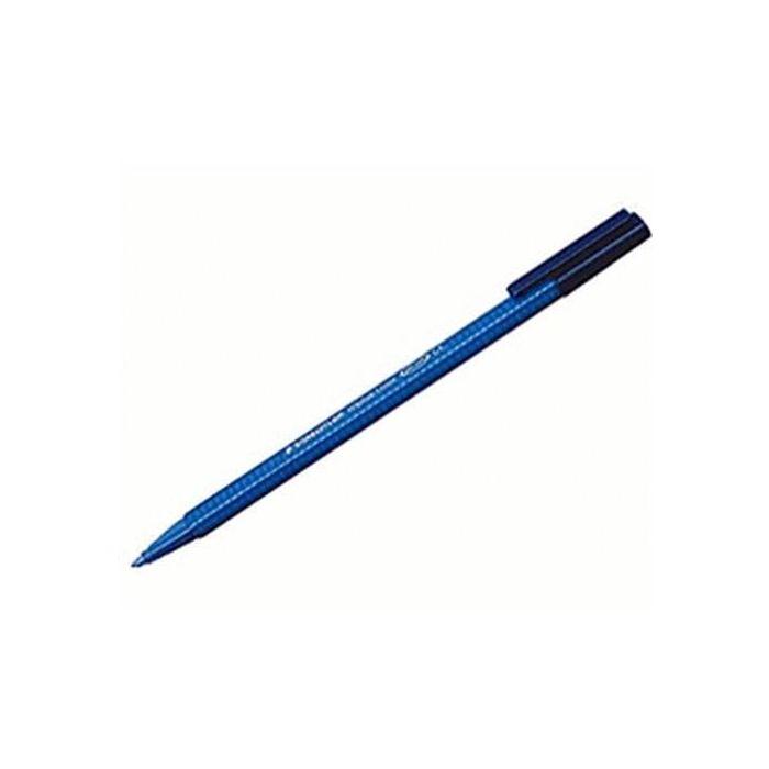 STAEDTLER Rotulador de punta de fibra Triplus Color 323-3 Azul 1 mm