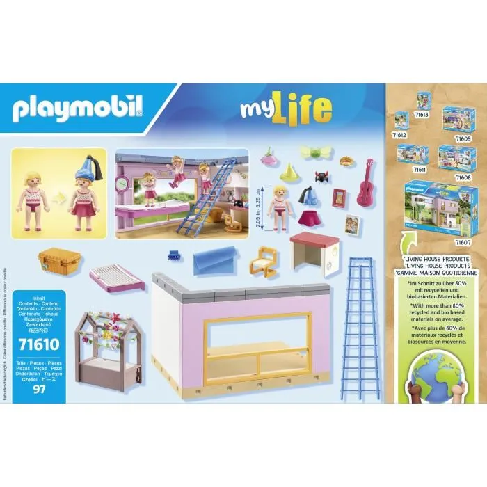 Playmobil 71610 Habitación infantil 5