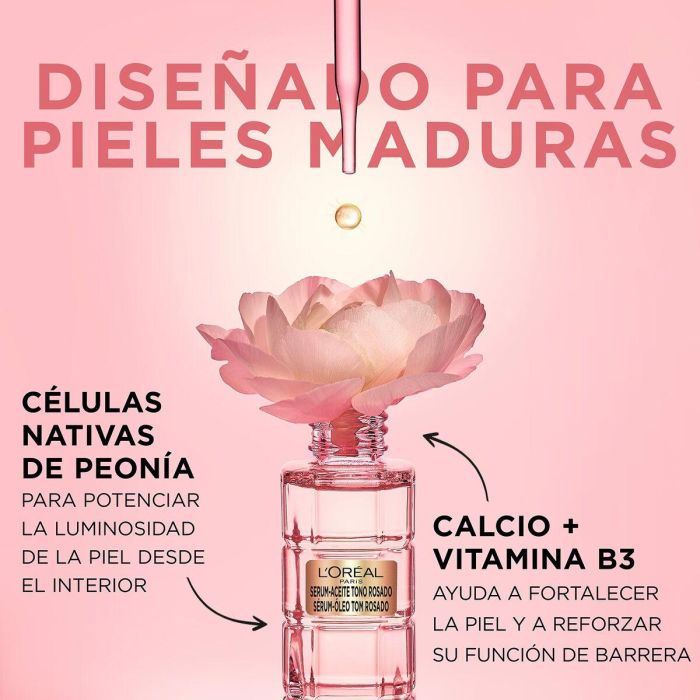 L'Oréal Paris Age Perfect Golden Age Serum-Aceite Tono Rosado 3 L'Oréal Paris Age Perfect Golden Age Serum-Aceite Tono Rosado 3
