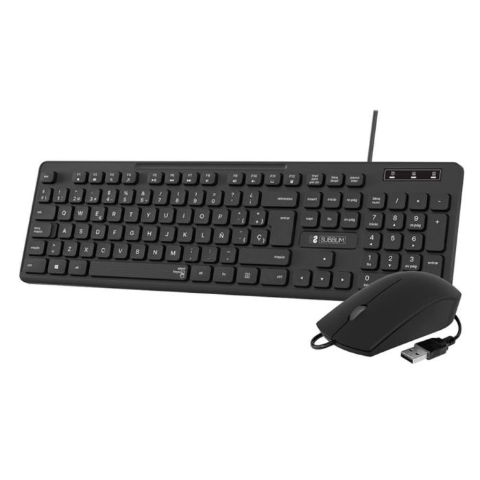 Teclado y Ratón Subblim Combo Business Slim CSSK01 Teclado y Ratón Subblim Combo Business Slim CSSK01