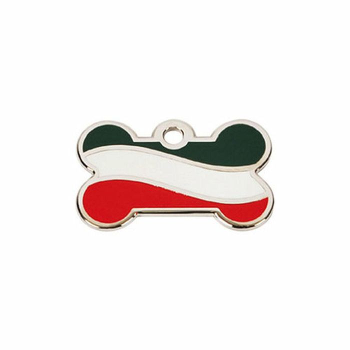 Placa identificativa para collar Imarc Citizen Italia Multicolor Hueso Aluminio 1 Placa identificativa para collar Imarc Citizen Italia Multicolor Hueso Aluminio 1