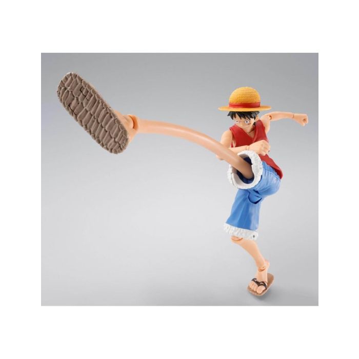 Tamashii Nations One Piece S.H. Figuarts Monkey D. Luffy - Romance Dawn Set de Partes Opcionales con Brazos Estirados y Ataque Gum-Gum Tamashii Nations One Piece S.H. Figuarts Monkey D. Luffy - Romance Dawn Set de Partes Opcionales con Brazos Estirados y Ataque Gum-Gum