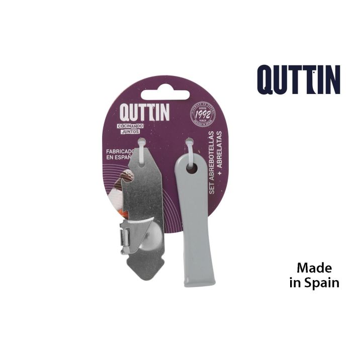 Inde Set Abrelatas y Abrebotellas Qutti, 8 cm y 8.3 cm (24 Cajas) 0 Inde Set Abrelatas y Abrebotellas Qutti, 8 cm y 8.3 cm (24 Cajas) 0