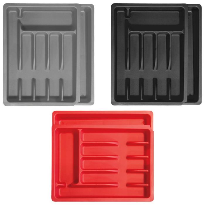 Je cherche une Idee Porta Cubiertos Extensible Ajustable de 29 a 48 cm con 2 Alas Desplegables 2