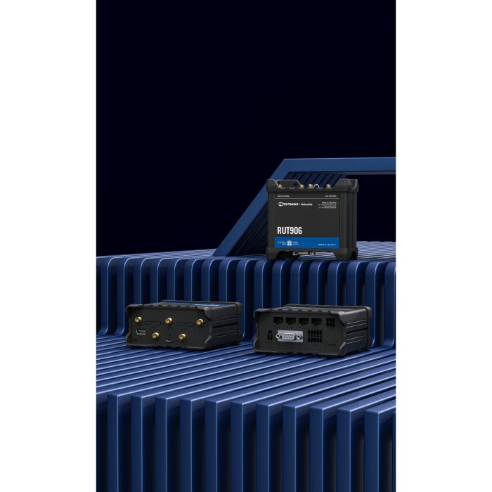 Teltonika RUT906 Router Industrial LTE Dual SIM con WiFi, Fast Ethernet, Montaje Carril DIN y RS232/RS485 7 Teltonika RUT906 Router Industrial LTE Dual SIM con WiFi, Fast Ethernet, Montaje Carril DIN y RS232/RS485 7