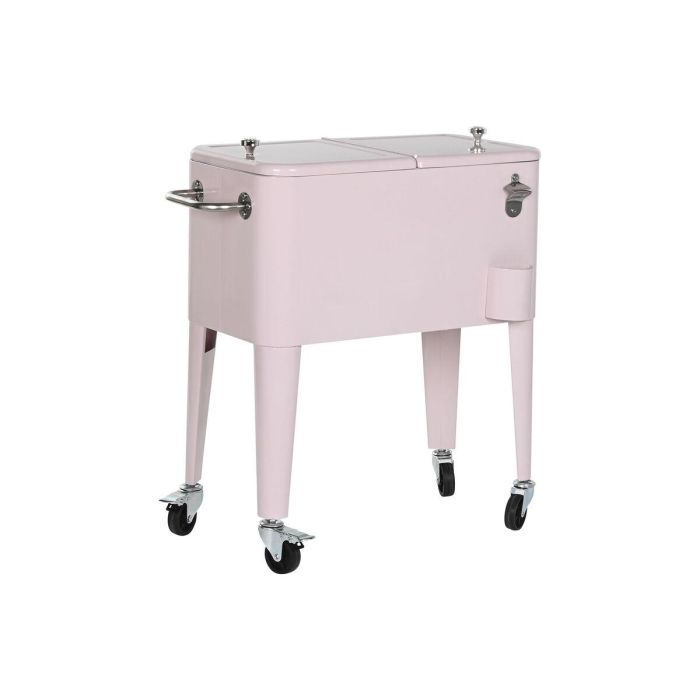Nevera Terraza Y Jardin DKD Home Decor Rosa 43 x 80 x 74 cm Nevera Terraza Y Jardin DKD Home Decor Rosa 43 x 80 x 74 cm