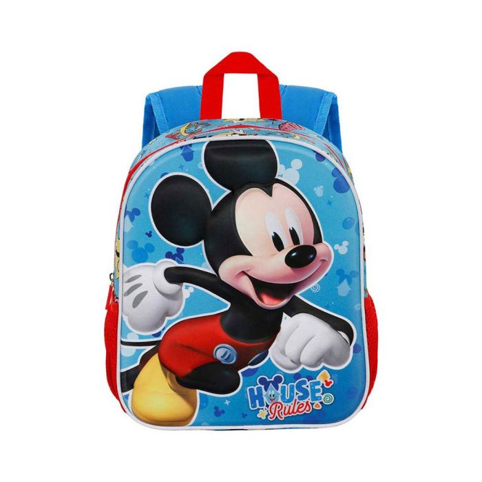 Mochila 3D pequeña mickey mouse house. 8,5 l. karactermania 1