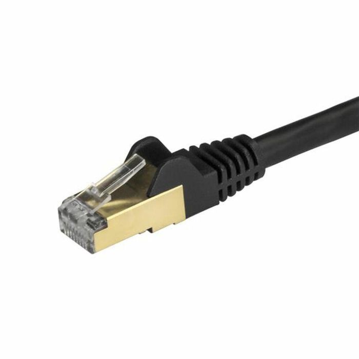 Cable de Red Rígido UTP Categoría 6 Startech 6ASPAT150CMBK 1,5 m Negro 1