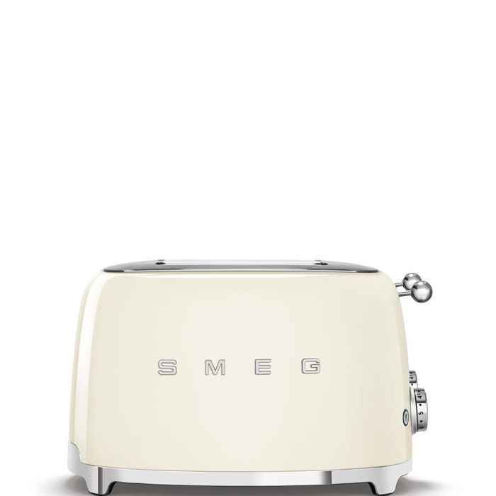 Smeg Tostadora 4 Rebanadas Estilo 50's Crema TSF03CREU 2
