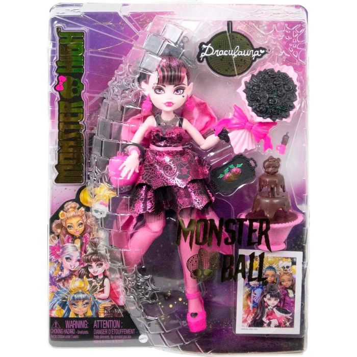 Monster High Draculaura Monster Ball Party Dress Hnf68 3