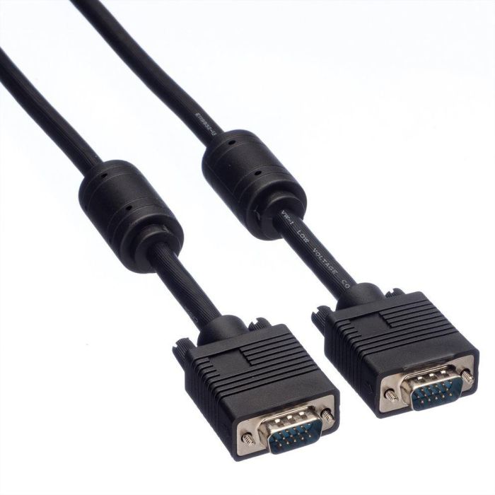 ROLINE Monitor-Kabel mit Ferritkern+DDC HD15 ST-ST 3m 2 ROLINE Monitor-Kabel mit Ferritkern+DDC HD15 ST-ST 3m 2