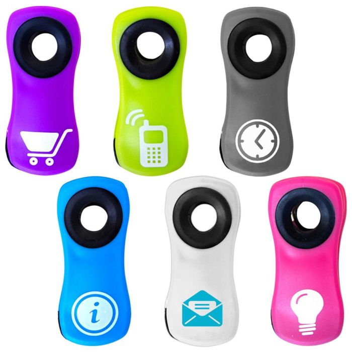 Je cherche une Idee Juego de 3 Pinzas Magnéticas para Nevera para Mensajes y Fotos 2