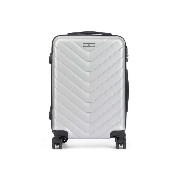 Maleta de Cabina ABS Gris Claro Arte Regal 38x57x23 cm 2 Maleta de Cabina ABS Gris Claro Arte Regal 38x57x23 cm 2